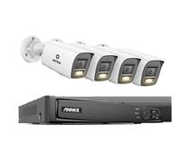 Système de sécurité, résolution 4K Ultra HD, audio bidirectionnel, caméra 8CH 4Pcs, aucun