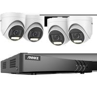 Système de sécurité vidéo, 8CH, résolution 5MP, longueur de câble 30m, 8CH DVR 4pcs Kits-b, 1T