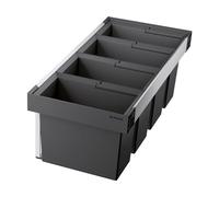 Blanco Flexon II poubelle 73 l noir-gris 521475