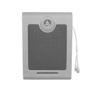 Système de Sonorisation IP SIP 15 W avec Haut-Parleur Réseau POE pour École, avec Support Mural PoE.
