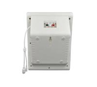 Système de Sonorisation IP SIP 15 W avec Haut-Parleur Réseau POE pour École, avec Support Mural PoE.