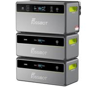 Système de stockage d’énergie solaire - FOSSIBOT - FBP1200 - 1,95-39,1 kWh - 1200 W AC - LiFePO4 EVE®