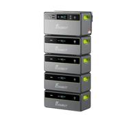 Système de stockage d'énergie solaire - FOSSIBOT - FBP1200 - 1,95-39,1 kWh - AC 1200 W - Entrée solaire 2000 W