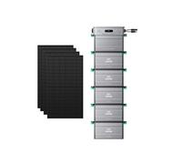 Zendure SolarFlow 800 Pro 2 - Système stockage solaire 800W IP65 1.92kWh 2640W MPPT, avec 450Wx4 Panneau Bifacial, avec 5xAB2000L