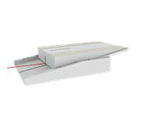 Kaldewei Système de support central 5305 688076530000 pour receveurs de douche à partir de 90 cm
