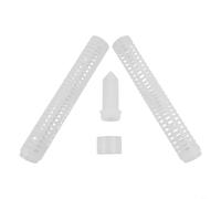 Système de support empilable blanc pour plantes grimpantes en plastique, pour pothos lierre, support de culture modulaire avec interface et prise de terre pour jardin