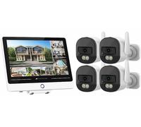 Système de surveillance connecté avec écran DSC-850.app V2 et 4 caméras 2K