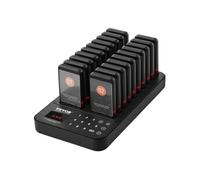 Système De Téléavertisseur Sans Fil Portée De 40000cm Avec Vibration Et Clignotant