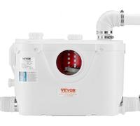 Système de toilettes à macération avec pompe de 500 W Toilettes à chasse d'eau pour sous-sol