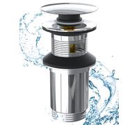 Système de vidange pour lavabo, système de vidange universel pour lavabo avec trop-plein, système de vidange avec raccord fileté de 1 1/4 pouce