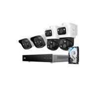 eufy Système de sécurité NVR PoE S4, 2 caméras Bullet PTZ et 2 Bullet