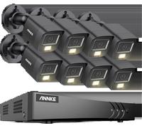 Système de vidéosurveillance, résolution 5MP, 8CH DVR, résistant aux intempéries IP67 ,8CH DVR 8 pièces Kits, Aucun