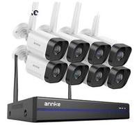 Système de vidéosurveillance, Résolution 8MP, Support de 16 canaux, NVR 16CH 8 caméras, Aucun