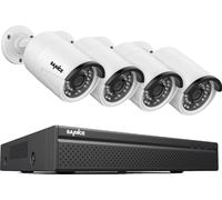Système de vidéosurveillance SANNCE, résolution 8MP, caméras IP POE, I51FQ04, 2T