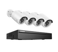 Système de vidéosurveillance SANNCE, résolution 8MP, caméras IP POE, I91FQ04, 2T