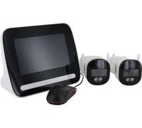 Système de vidéosurveillance sans fil DIO CONNECTED HOME, Écran LCD 7", 2 Caméras 3MP, Portée 600m, IP65