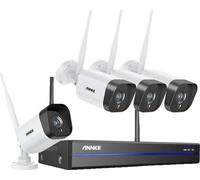 Système de vidéosurveillance WiFi, NVR 5MP, enregistrement audio