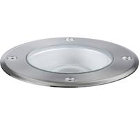 Paulmann Spot LED encastré de sol 93908 IP67 540lm 3000K 24V orientable 20° Argent