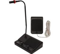 Système d'enceintes double voie pour fenêtre Microphone d'interphone de comptoir pour banque ou gare 100-240 V, prise UE