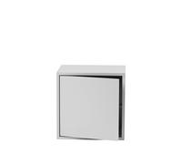 Système D'étagères Empilées Medium avec Porte Gris