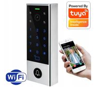 Système d'interphone vidéo, clavier à code, carte RFID, ouverture de portail, enregistrement sur carte SD, Wi-Fi TUYA