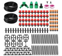 Système d'irrigation 2 x 20 mètres, kit de 220 pièces, micro-goutte, irrigation par goutte-à-goutte