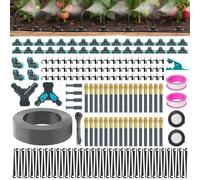Système d'irrigation de 60 mètres avec 32 buses en cuivre, 3 modes de fonctionnement
