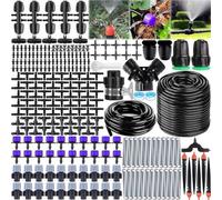 Système d'irrigation goutte-à-goutte 50M, 318 pièces - Système d'arrosage automatique pour jardin, balcon et serre