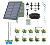 Système d'irrigation goutte à goutte, à énergie solaire, fréquence d'irrigation réglable, ic013