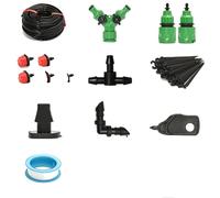 Système d'irrigation goutte à goutte, goutteurs réglables, micro-irrigation de jardin, 60M KIT
