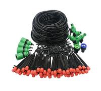 Système d'irrigation goutte-à-goutte, Kit d'arrosage automatique, minuterie d'irrigation, tuyau d'arrosage réglable, ensemble d'outils de jardin, bricolage 40M