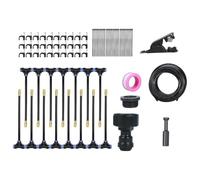 Système D'Irrigation Goutte-à-Goutte - Raccord rapide étanche - Kits D'Irrigation Goutte À Goutte Automatiques,Pour plates-bandes surélevées, allées, pelouse, cour, serre, agriculture, jardinage,