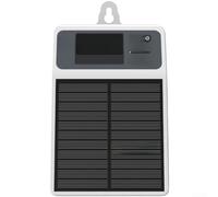 Système d'irrigation goutte à goutte solaire - Tuyau de 10 m - Durée | 2200 mAh pour batterie, jusqu'à 30 jours d'autonomie, rechargeable via USB-C, alimentation fiable
