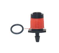 Système d'irrigation par aspersion de pelouse de jardin 20 buses d'épandage réglables à 360 degrés avec buses de pulvérisation agricole d'irrigation de jardin scellées raccord de tuyau de 4/7 mm(Blu)