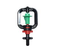 Système d'irrigation par Aspersion de pelouse de Jardin Serre d'arrosage Microjet de Jardin Micro buse rotative Suspendue avec barbelé 1/4 (1 I 4 Barbed)