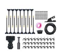 Système D'Irrigation Pour Jardin | Pulvérisateur Réglable Économe En Eau,Kits D'Irrigation Goutte À Goutte Automatiques | Pour plates-bandes surélevées, allées, pelouse, cour, serre, agriculture,