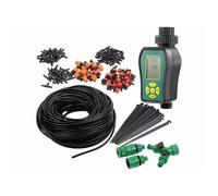 Système d'irrigation - ROYAL GARDINEER - PBS-1 - Programmateur d'arrosage - Tuyau 40m