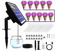 Système d'irrigation solaire, IP67, étanche, système d'irrigation solaire goutte à goutte avec anti-siphonage