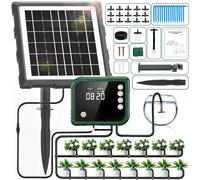 Système d'irrigation solaire pour plantes de balcon, avec écran LCD et 350 cycles d'arrosage automatiques