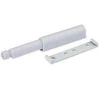 Système d'ouverture Pousser et ouvrir Push Pull pour meubles avec portes - Fabriqué en Italie - Système d'ouverture de portes mobiles - Différentes couleurs (blanc, base push)
