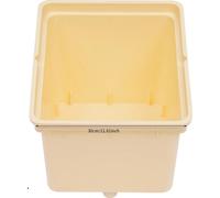 Système hydroponique, grande capacité, design convivial, jaune clair