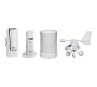Système météo SmartHome avec mesure de la température, de l'humidité, des précipitations et de la vitesse du vent, enregistreur de données avec communication smartphone WEATHERHUB, TFA 31.4005.02 G