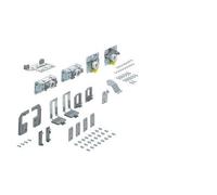 Système pour porte coulissante-TopLine L-50 kg-2portes-18-30mm-gauche HETTICH