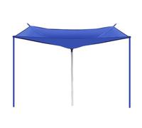 Système récupérateur d’eau pluviale avec tuyau collecteur réutilisable raccord gouttière toiture bâche déviation pour nettoyage hotte extérieure jardin cour (Blue, 93.5x45cm)