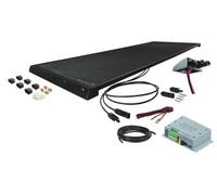 Système solaire complet de 200 W, dimensions 152 x 66 x 4 cm, avec régulateur MPP