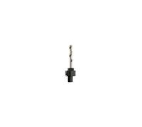 Diager Adaptateur hexagonal 9,5 mm pour scies cloches Ø 14 à 30 mm avec foret centreur