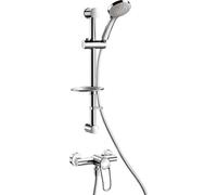 Systèmes de douche Delabie équipés de la technologie Securitouch EHM 2739S, avec raccords standard