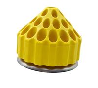 Systèmes de stockage de forets rotatifs, organisateurs en plastique à plusieurs compartiments avec antidérapant pour ateliers d ' outils, porte-fraises rotatif