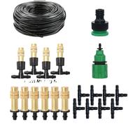 Systèmes d'irrigation, système de brumisation, utilisation extérieure, 25 mètres