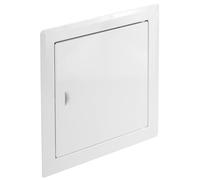 SYSTERM - Trappe d'inspection en acier pour inspection et couverture, fermeture magnétique, blanc, dimensions au choix (1, blanc, 20 x 25 cm)